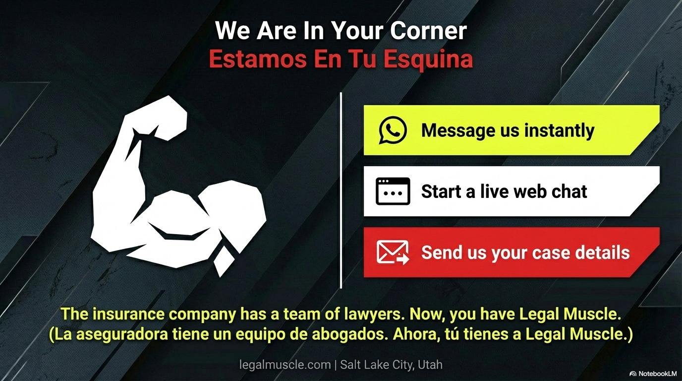 We Are In Your Corner — Legal Muscle contact options