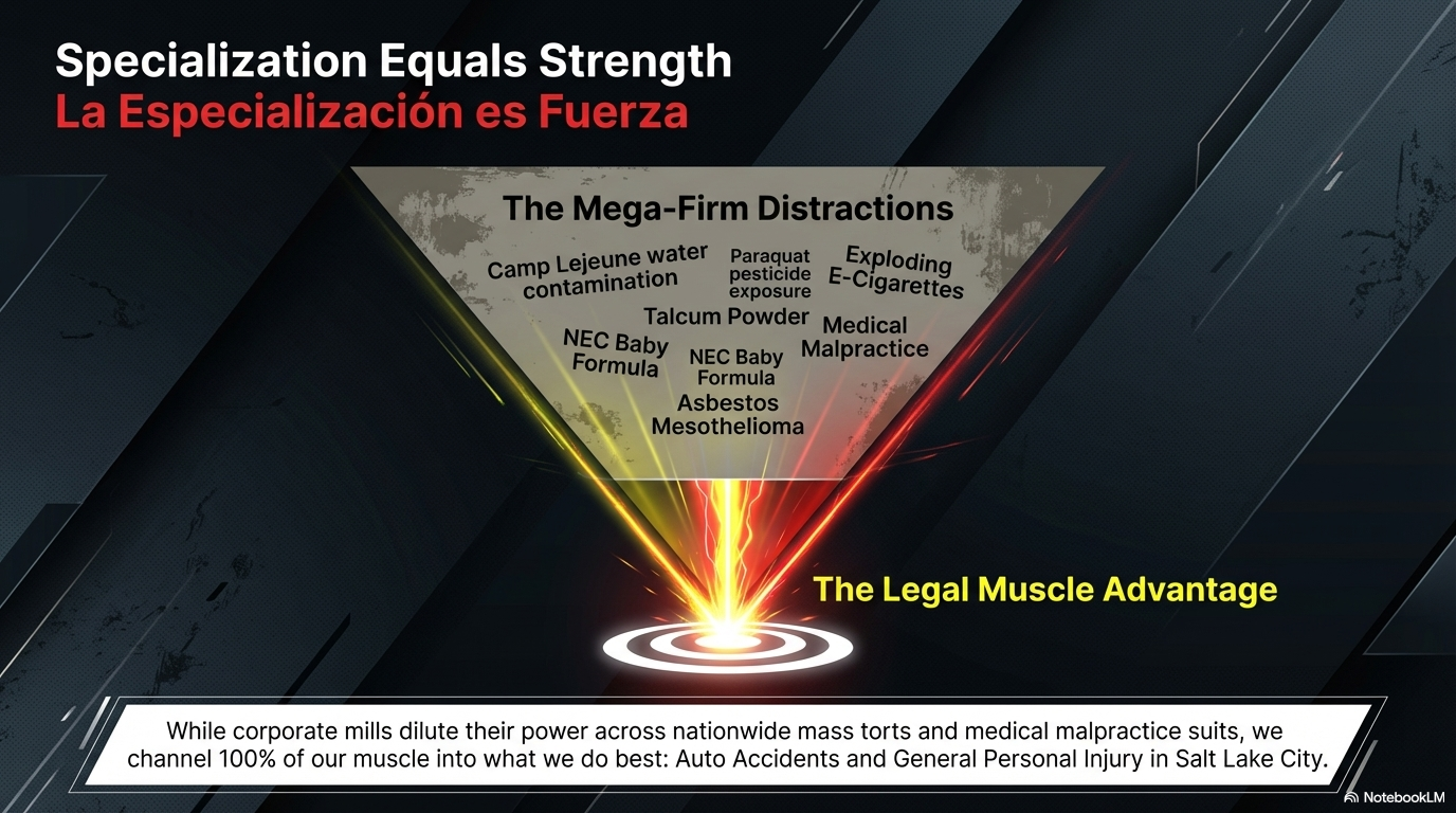 Specialization equals strength — Legal Muscle vs the mega-firm